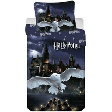 Jerry Fabrics Obliečky z mikrovlákna Harry Potter Hogwarts Night 140x200 70x90