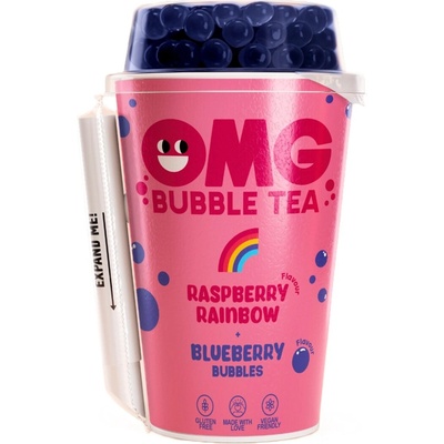 OMG Bubble Tea Raspberry Rainbow 265 ml