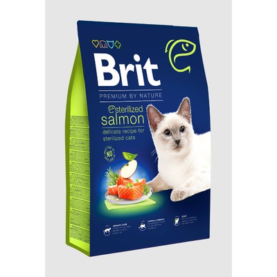 Brit Premium by Nature Cat Sterilized Salmon 16 kg