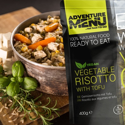 Adventure Menu Zeleninové rizoto s tofu 400 g