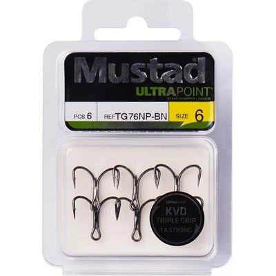 Mustad trojháček Triple Grip Kovaný vel.2 5 ks