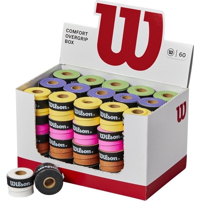 Wilson Comfort overgrip 60 ks mix barev – Hledejceny.cz