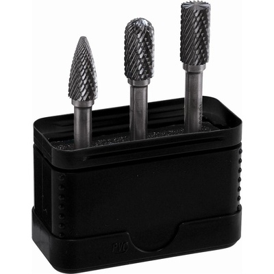 3 dílná sada karbidových technických fréz 10 mm