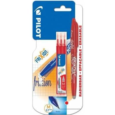 PILOT FriXion Ball + náplň BL 1ks + 3ks náplně, červená