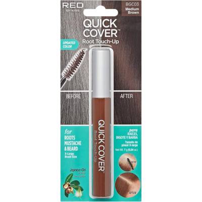 KISS Řasenka pro zakrytí šedivých vlasů a odrostů (Quick Cover Root Touch-Up) 7 g