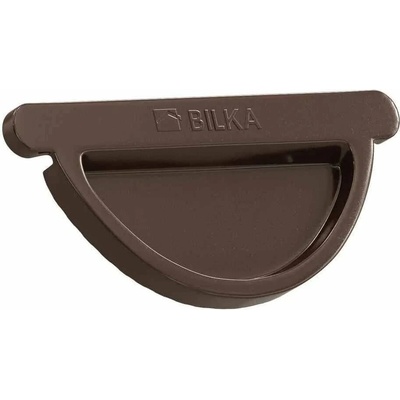 Bilka Čelo žľabu 125 mm RAL 8017 hnedá matná
