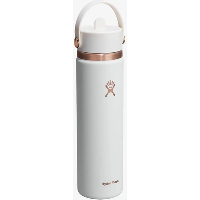 Hydro Flask termoláhev 24 OZ Wide Flex Straw Cap 710 ml white