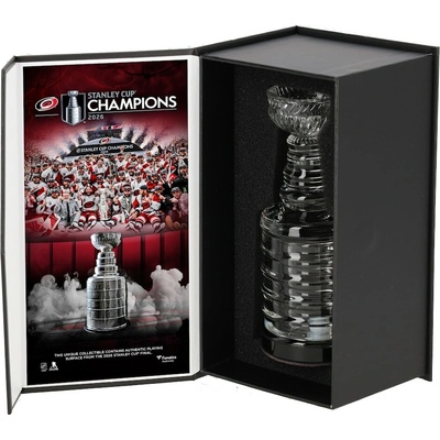 Fanatics Authentic Stanley Cup replika Carolina Hurricanes NHL 2026 Stanley Cup Champions Crystal Cup Filled with Ice from the 2026 Stanley Cup Final