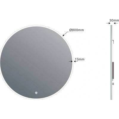 Sapho VISO 80cm VS080S