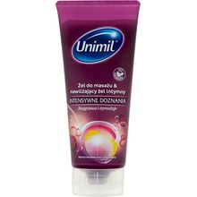 Unimil Intense Masážní a lubrikační gel 2v1 200 ml