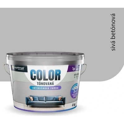 Optimal Color 4 kg Sivá Betónová
