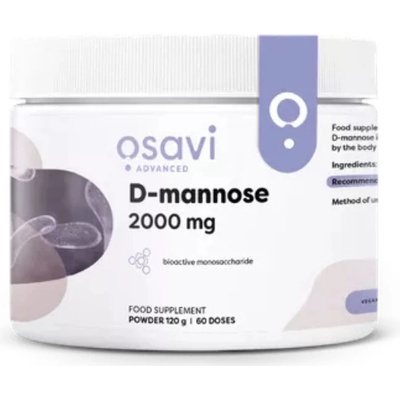 Osavi D-Manosse Powder D-manóza prášek 2000 mg 120 g