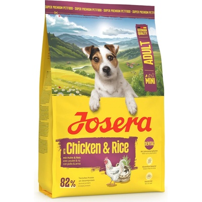 Josera Mini Adult kuracie s ryžou 0,9 kg
