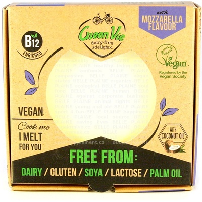 GreenVie Veganská alternativa sýru Mozzarella blok 250 g