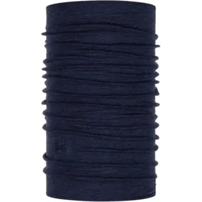 Buff Midweight Merino Wool night blue melange