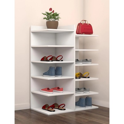 VCM Enosa 60 × 30 × 80 cm bílý