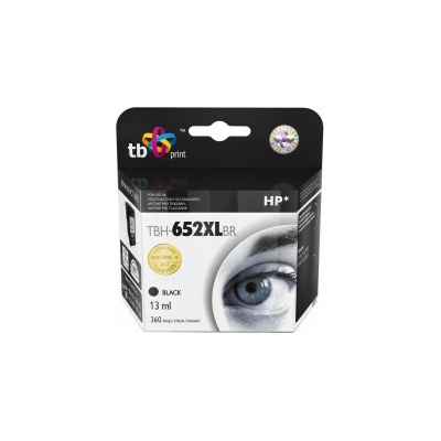 Ink. kazeta TB kompat. s HP 652 XL,BK reman