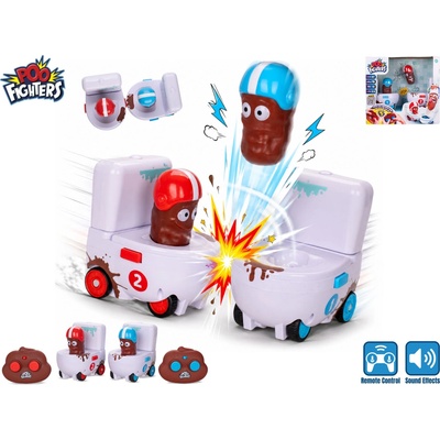 Mikro trading Poo Fighters RTR - RC souboj záchodů - 2 ks