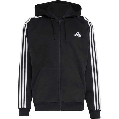adidas M 3 Stripes FL FZ HD čierna
