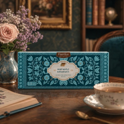 Fines Tea Dárková sada čajů skvělé kamarádce 15 x 1,5 g