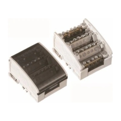 SEZ DS-B-407 Distribuční svorkovnice-blok+kryt 4x7 100A