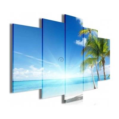 Obraz na plátne viacdielny - OB3529 - Pláž 100cm x 60cm - S17