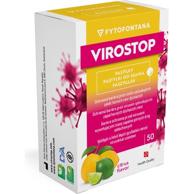 Virostop Pastilky citrus 50 pastilek