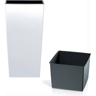 Prosperplast DURS325-S449 květináč Urbi bílý 32.5 x 32.5 cm