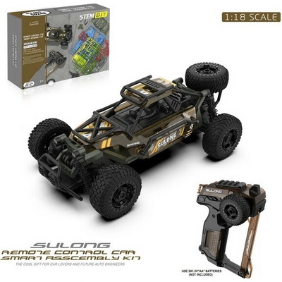 Tomido RC Crawler SULONG 1:18 pro děti 8+ + Ovladač 2,4 GHz + Gumové pneumatiky