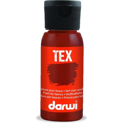 Darwi TEX Farba na textil 100050802 svetlohnedá 50 ml