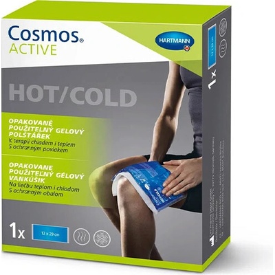 Cosmos ACTIVE Opakovane použiteľný gélový vankúšik hot/cold 12 x 29 cm