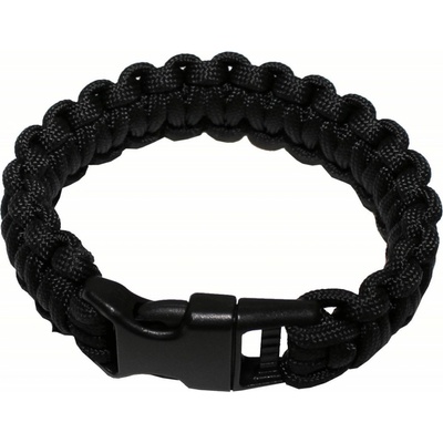 MFH Paracord 2,3 cm čierna