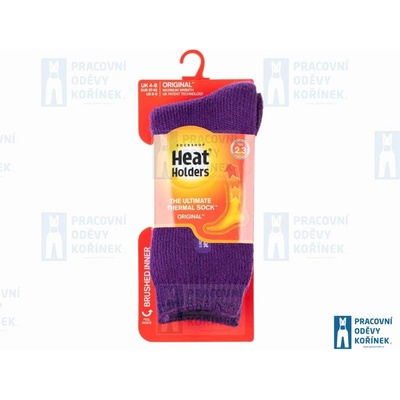 Heat Holders Thermo ponožky pro studené nohy dámské fialové