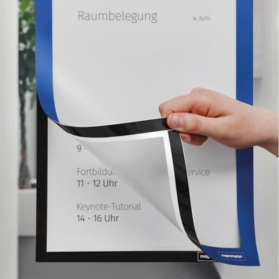 Magnetoplan Magnetofix samolepící magnetický rámeček, 2 ks modrý A4 – Hledejceny.cz