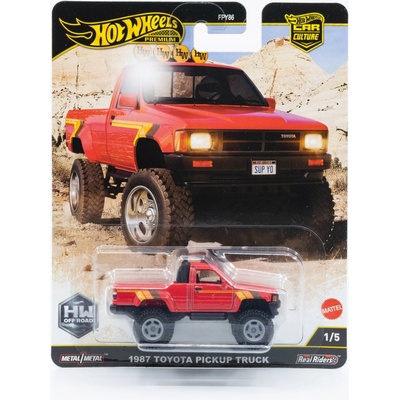 Mattel Hot Wheels Premium Car Culture 87 Toyota Pickup Truck