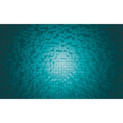 Preinterier FT3373 Fototapeta na stenu 3D tyrkysové kocky vlies 104cm x 70cm