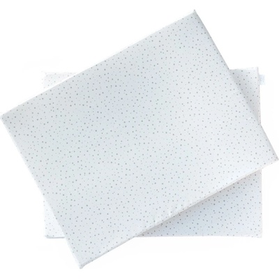 Set mantinelov SOFTELLO MAXI biela bodka