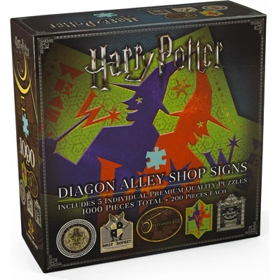 Noble Collection Harry Potter Příčná ulice 5 x 200 dílků