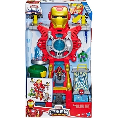 Hasbro Playskool Heroes Marvel Super Hero Sada hraček Adventures Centrála Iron Mana – Hledejceny.cz