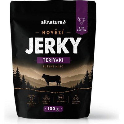 Allnature Beef Teriyaki Jerky 100 g – Hledejceny.cz