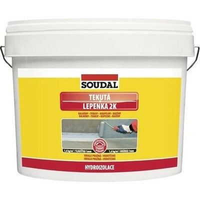 SOUDAL Tekutá lepenka 2K 7kg (5,25 + 1,75kg) - 25%
