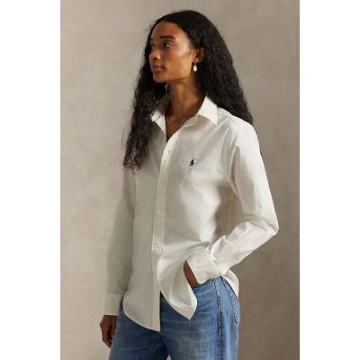 Polo Ralph Lauren košeľa dámska bavlnená 211A92177 béžová