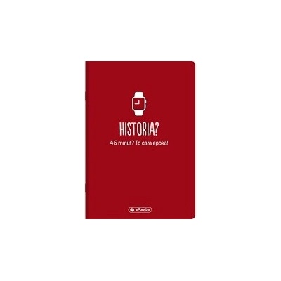 Herlitz Zošit kockovaný A5 História