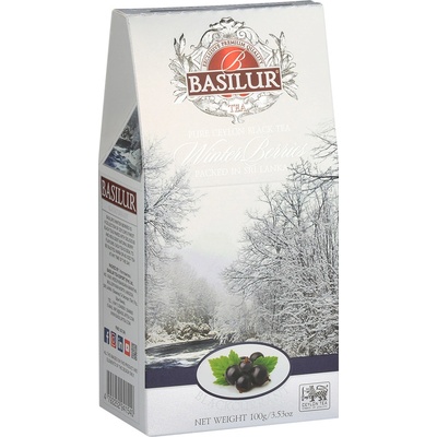Basilur Winter Berries Blackcurrant papír 100 g