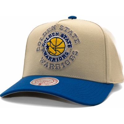Mitchell & Ness Off Tilted Hwc NBA Golden State Warriors Off White