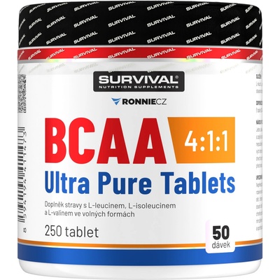 Survival BCAA 4:1:1 Ultra Pure 250 tablet