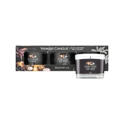 Yankee Candle Black Coconut 3 x 37 g