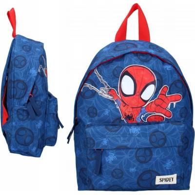 VADOBAG MALÝ PREDŠKOLSKÝ DETSKÝ RUKSAK JEDNOKOMOROVÝ S VRECKOM SPIDEY