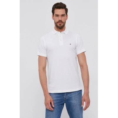 Tommy Hilfiger Polo pánske tričko biele