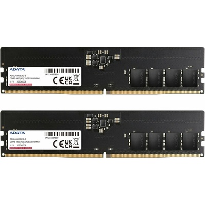 Adata DDR5 32GB 4800MHz CL40 AD5U480016G-DT